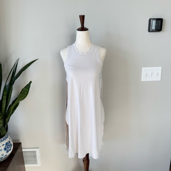 Lululemon 🍋 Long for Length Slit Tank Top - Bone - Picture 8 of 8